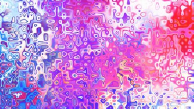 Yumuşak mor ve pembe tonlara sahip soyut organik hücresel doku, sıvı mozaik desen ve rüya gibi dijital yüzey