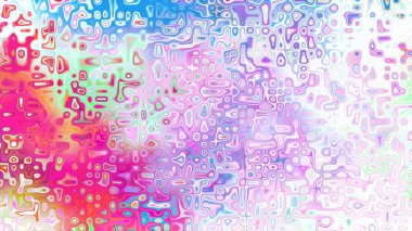 Yumuşak mor ve pembe tonlara sahip soyut organik hücresel doku, sıvı mozaik desen ve rüya gibi dijital yüzey