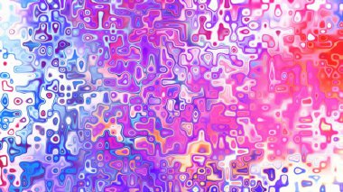 Yumuşak mor ve pembe tonlara sahip soyut organik hücresel doku, sıvı mozaik desen ve rüya gibi dijital yüzey