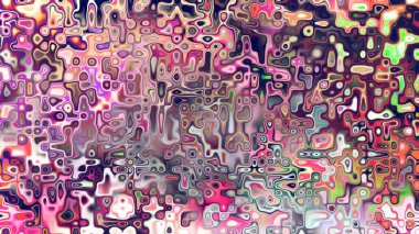 Yumuşak mor ve pembe tonlara sahip soyut organik hücresel doku, sıvı mozaik desen ve rüya gibi dijital yüzey