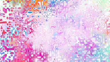 Yumuşak mor ve pembe tonlara sahip soyut organik hücresel doku, sıvı mozaik desen ve rüya gibi dijital yüzey