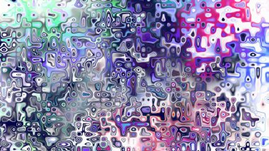 Yumuşak mor ve pembe tonlara sahip soyut organik hücresel doku, sıvı mozaik desen ve rüya gibi dijital yüzey