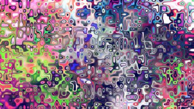 Yumuşak mor ve pembe tonlara sahip soyut organik hücresel doku, sıvı mozaik desen ve rüya gibi dijital yüzey