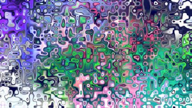 Yumuşak mor ve pembe tonlara sahip soyut organik hücresel doku, sıvı mozaik desen ve rüya gibi dijital yüzey