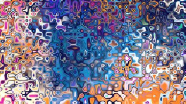 Yumuşak mor ve pembe tonlara sahip soyut organik hücresel doku, sıvı mozaik desen ve rüya gibi dijital yüzey