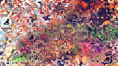 Yumuşak mor ve pembe tonlara sahip soyut organik hücresel doku, sıvı mozaik desen ve rüya gibi dijital yüzey