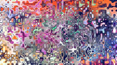 Yumuşak mor ve pembe tonlara sahip soyut organik hücresel doku, sıvı mozaik desen ve rüya gibi dijital yüzey