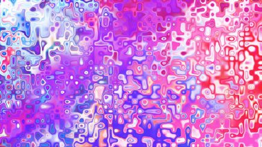 Yumuşak mor ve pembe tonlara sahip soyut organik hücresel doku, sıvı mozaik desen ve rüya gibi dijital yüzey