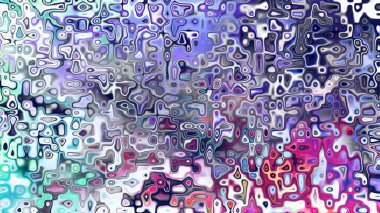 Yumuşak mor ve pembe tonlara sahip soyut organik hücresel doku, sıvı mozaik desen ve rüya gibi dijital yüzey