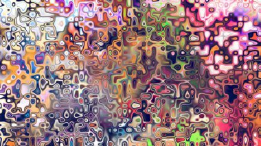 Yumuşak mor ve pembe tonlara sahip soyut organik hücresel doku, sıvı mozaik desen ve rüya gibi dijital yüzey