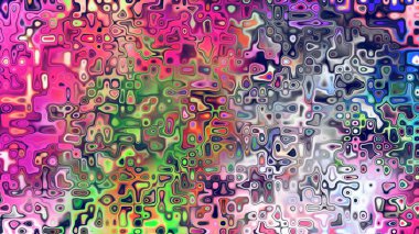 Yumuşak mor ve pembe tonlara sahip soyut organik hücresel doku, sıvı mozaik desen ve rüya gibi dijital yüzey