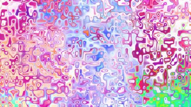 Yumuşak mor ve pembe tonlara sahip soyut organik hücresel doku, sıvı mozaik desen ve rüya gibi dijital yüzey