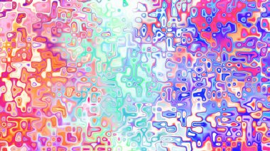 Yumuşak mor ve pembe tonlara sahip soyut organik hücresel doku, sıvı mozaik desen ve rüya gibi dijital yüzey