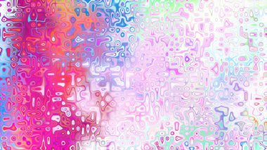 Yumuşak mor ve pembe tonlara sahip soyut organik hücresel doku, sıvı mozaik desen ve rüya gibi dijital yüzey