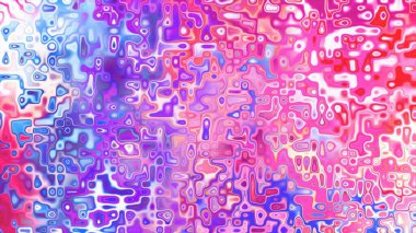 Yumuşak mor ve pembe tonlara sahip soyut organik hücresel doku, sıvı mozaik desen ve rüya gibi dijital yüzey