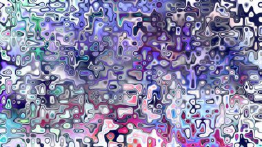 Yumuşak mor ve pembe tonlara sahip soyut organik hücresel doku, sıvı mozaik desen ve rüya gibi dijital yüzey