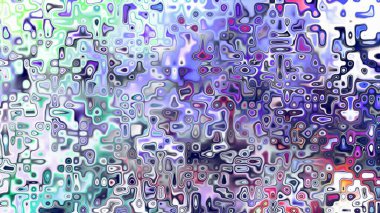 Yumuşak mor ve pembe tonlara sahip soyut organik hücresel doku, sıvı mozaik desen ve rüya gibi dijital yüzey