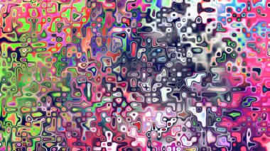 Yumuşak mor ve pembe tonlara sahip soyut organik hücresel doku, sıvı mozaik desen ve rüya gibi dijital yüzey