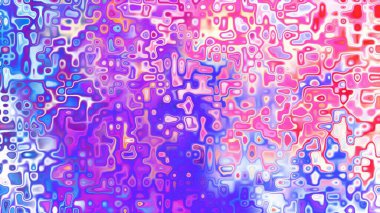 Yumuşak mor ve pembe tonlara sahip soyut organik hücresel doku, sıvı mozaik desen ve rüya gibi dijital yüzey