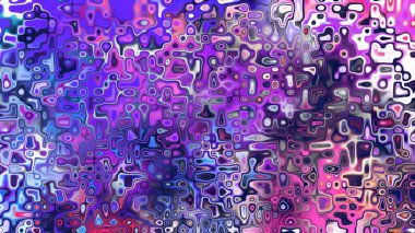 Yumuşak mor ve pembe tonlara sahip soyut organik hücresel doku, sıvı mozaik desen ve rüya gibi dijital yüzey