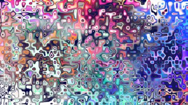 Yumuşak mor ve pembe tonlara sahip soyut organik hücresel doku, sıvı mozaik desen ve rüya gibi dijital yüzey