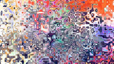 Yumuşak mor ve pembe tonlara sahip soyut organik hücresel doku, sıvı mozaik desen ve rüya gibi dijital yüzey