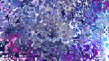 Yumuşak mor ve pembe tonlara sahip soyut organik hücresel doku, sıvı mozaik desen ve rüya gibi dijital yüzey