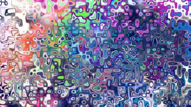 Yumuşak mor ve pembe tonlara sahip soyut organik hücresel doku, sıvı mozaik desen ve rüya gibi dijital yüzey