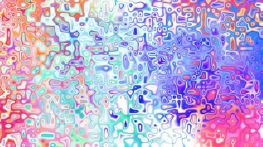 Yumuşak mor ve pembe tonlara sahip soyut organik hücresel doku, sıvı mozaik desen ve rüya gibi dijital yüzey