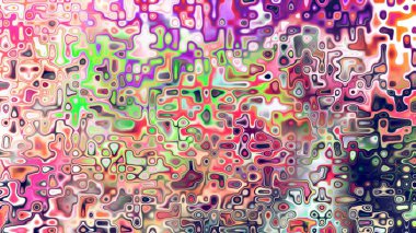 Yumuşak mor ve pembe tonlara sahip soyut organik hücresel doku, sıvı mozaik desen ve rüya gibi dijital yüzey