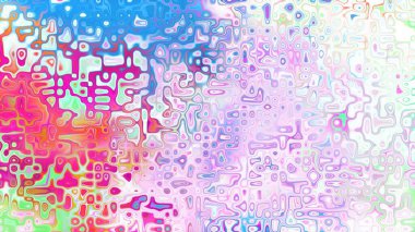 Yumuşak mor ve pembe tonlara sahip soyut organik hücresel doku, sıvı mozaik desen ve rüya gibi dijital yüzey