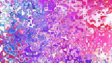 Yumuşak mor ve pembe tonlara sahip soyut organik hücresel doku, sıvı mozaik desen ve rüya gibi dijital yüzey