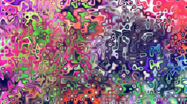 Yumuşak mor ve pembe tonlara sahip soyut organik hücresel doku, sıvı mozaik desen ve rüya gibi dijital yüzey