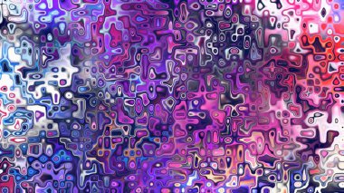 Yumuşak mor ve pembe tonlara sahip soyut organik hücresel doku, sıvı mozaik desen ve rüya gibi dijital yüzey