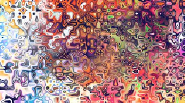 Yumuşak mor ve pembe tonlara sahip soyut organik hücresel doku, sıvı mozaik desen ve rüya gibi dijital yüzey