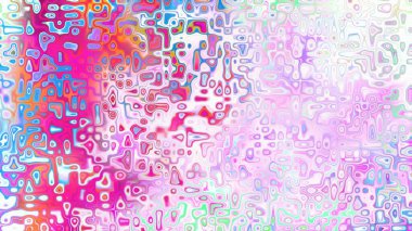 Yumuşak mor ve pembe tonlara sahip soyut organik hücresel doku, sıvı mozaik desen ve rüya gibi dijital yüzey