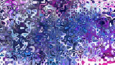 Yumuşak mor ve pembe tonlara sahip soyut organik hücresel doku, sıvı mozaik desen ve rüya gibi dijital yüzey