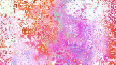 Yumuşak mor ve pembe tonlara sahip soyut organik hücresel doku, sıvı mozaik desen ve rüya gibi dijital yüzey