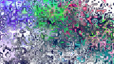 Yumuşak mor ve pembe tonlara sahip soyut organik hücresel doku, sıvı mozaik desen ve rüya gibi dijital yüzey