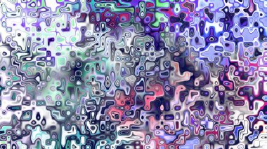 Yumuşak mor ve pembe tonlara sahip soyut organik hücresel doku, sıvı mozaik desen ve rüya gibi dijital yüzey