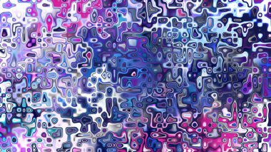 Yumuşak mor ve pembe tonlara sahip soyut organik hücresel doku, sıvı mozaik desen ve rüya gibi dijital yüzey