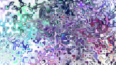 Yumuşak mor ve pembe tonlara sahip soyut organik hücresel doku, sıvı mozaik desen ve rüya gibi dijital yüzey