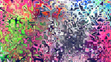 Yumuşak mor ve pembe tonlara sahip soyut organik hücresel doku, sıvı mozaik desen ve rüya gibi dijital yüzey