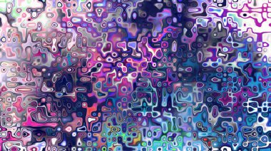 Yumuşak mor ve pembe tonlara sahip soyut organik hücresel doku, sıvı mozaik desen ve rüya gibi dijital yüzey