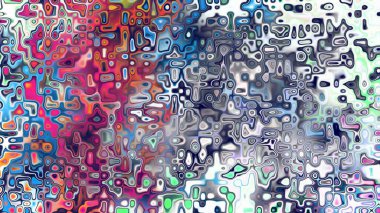 Yumuşak mor ve pembe tonlara sahip soyut organik hücresel doku, sıvı mozaik desen ve rüya gibi dijital yüzey