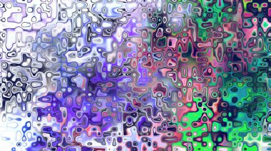 Yumuşak mor ve pembe tonlara sahip soyut organik hücresel doku, sıvı mozaik desen ve rüya gibi dijital yüzey