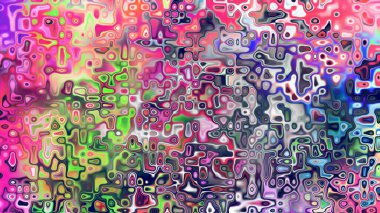 Yumuşak mor ve pembe tonlara sahip soyut organik hücresel doku, sıvı mozaik desen ve rüya gibi dijital yüzey