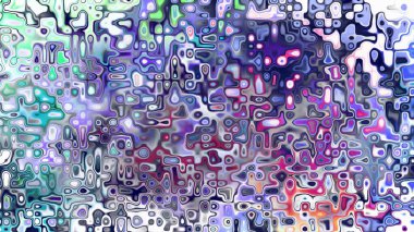 Yumuşak mor ve pembe tonlara sahip soyut organik hücresel doku, sıvı mozaik desen ve rüya gibi dijital yüzey