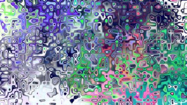 Yumuşak mor ve pembe tonlara sahip soyut organik hücresel doku, sıvı mozaik desen ve rüya gibi dijital yüzey