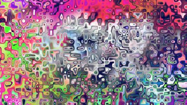 Yumuşak mor ve pembe tonlara sahip soyut organik hücresel doku, sıvı mozaik desen ve rüya gibi dijital yüzey